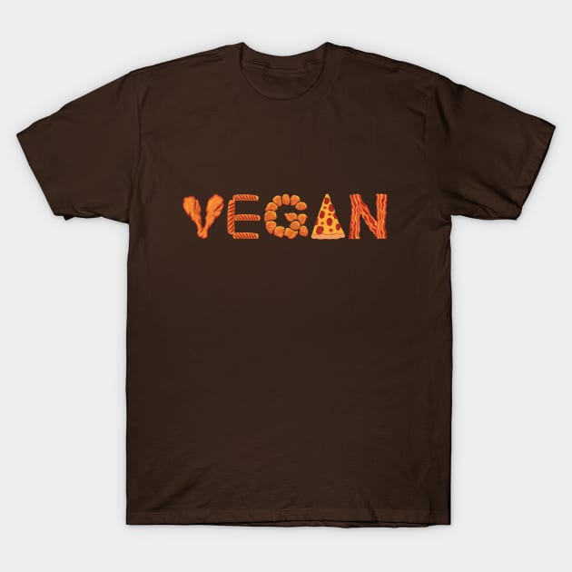 True Vegan T-Shirt by bohsky